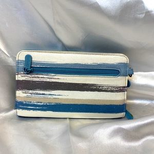 Thirty One Perfect Cents Wallet in Brush Strokes